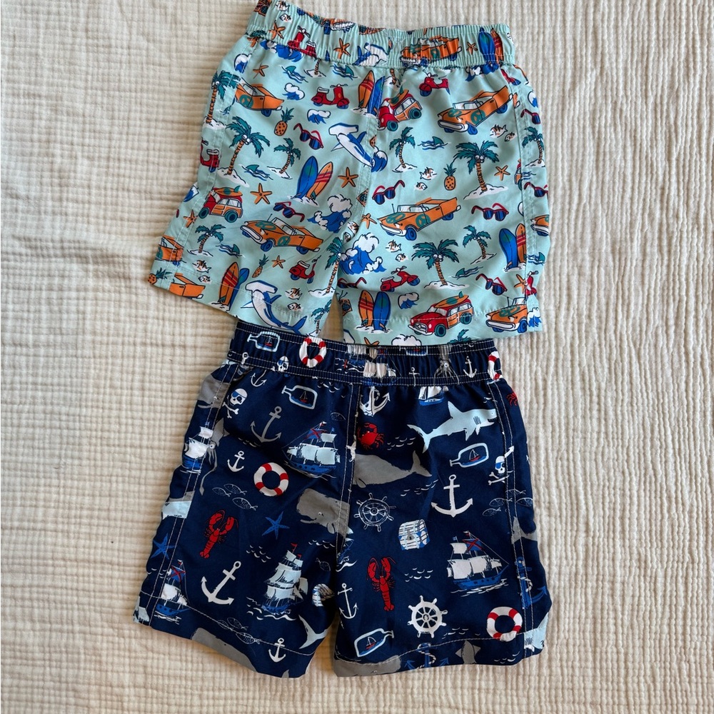 Hatley Blue Rashguard Swim Set - Picture 3 of 8